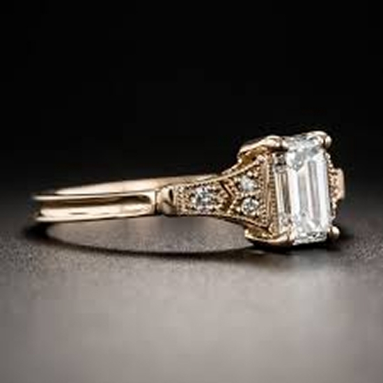 Picture of Vintage Style Engagement Ring