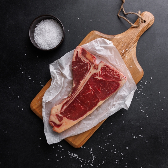 Picture of Halal HMC Beef T-Bone Steak 500g