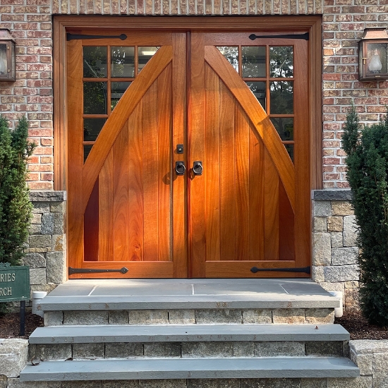 Picture of Wooden kitchen door